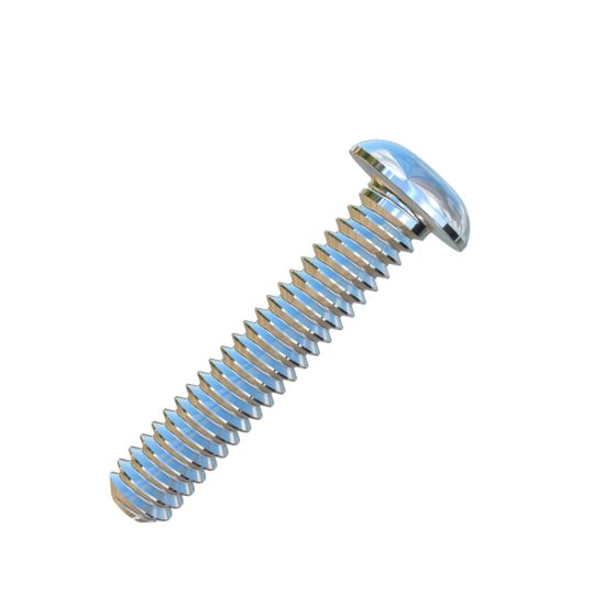 Titanium #10-24 X 1 UNC Button Head Socket Drive Allied Titanium Machine Screw with 3A Threads