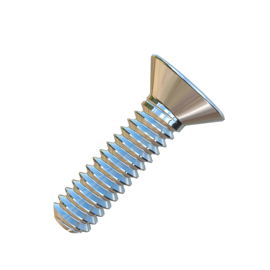 Titanium #10-24 X 3/4 UNC Flat Head Socket Drive Allied Titanium Machine Screw with 3A Threads