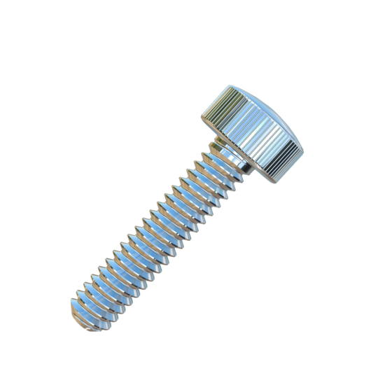 Titanium #10-24 X 7/8 UNC Knurled Allied Titanium Thumb Screw