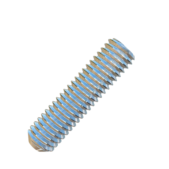 Titanium #10-32 X 3/4 inch UNF Allied Titanium Set Screw, Socket Drive with Cup Point