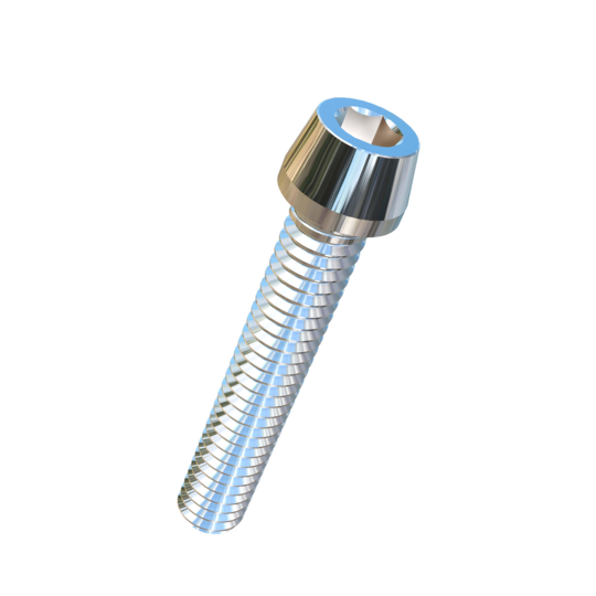 Titanium #12-24 X 1-1/4 UNC Allied Titanium Taper Head Socket Drive Machine Screw