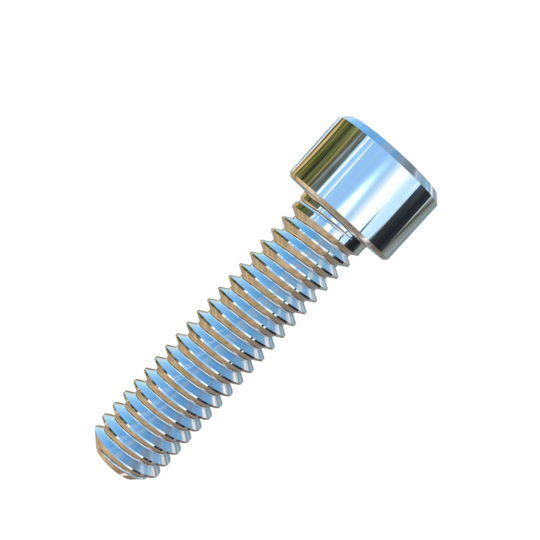 Titanium #12-24 X 7/8 inch UNC Socket Head Allied Titanium Machine Screw with 3A Threads