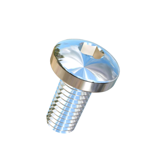 Titanium #12-28 X 1/2 UNF Pan Head, Socket Drive Allied Titanium Machine Screw with 3A Threads