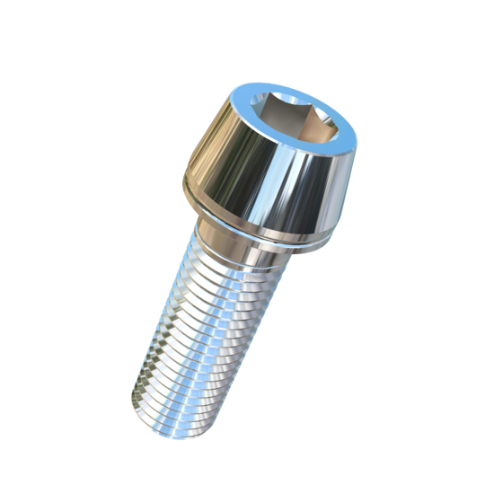 Titanium 1-8 X 3 UNC Allied Titanium Taper Head Socket Drive Cap Screw