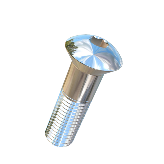 Titanium 1-8 X 3-1/2 UNC Oval Head, Socket Drive,  Allied Titanium Cap Screw