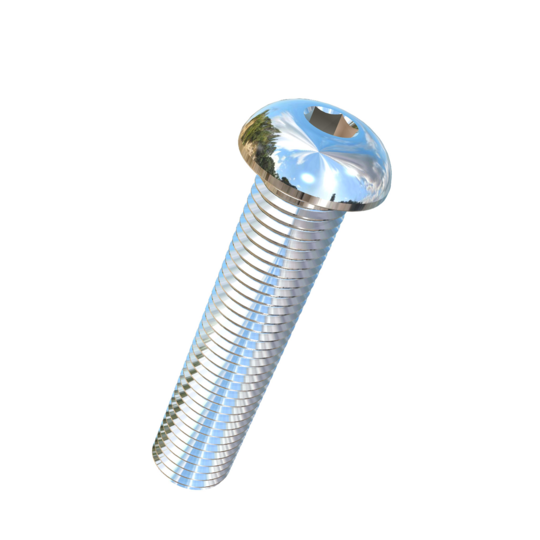 Titanium 1-8 X 4-1/2 UNC Button Head Socket Drive Allied Titanium Machine Screw