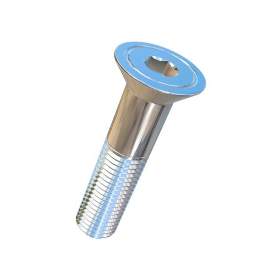 Titanium 1-8 X 4-1/2 UNC Flat Head Socket Drive Allied Titanium Cap Screw