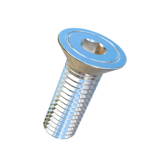 Titanium 1/2-13 X 1-1/2 UNC Flat Head, Socket Drive,  Allied Titanium Machine Screw