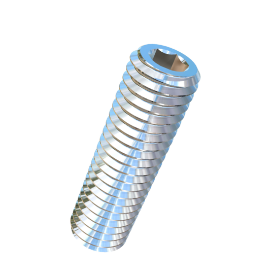 Titanium 1/2-13 X 1-3/4 inch UNC Allied Titanium Set Screw, Socket Drive with Cup Point