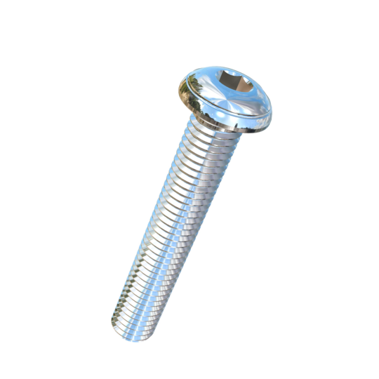 Titanium 1/2-13 X 3 UNC Button Head Socket Drive  Allied Titanium Machine Screw