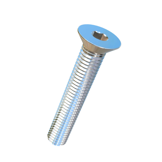 Titanium 1/2-13 X 3 UNC Flat Head, Socket Drive,  Allied Titanium Machine Screw