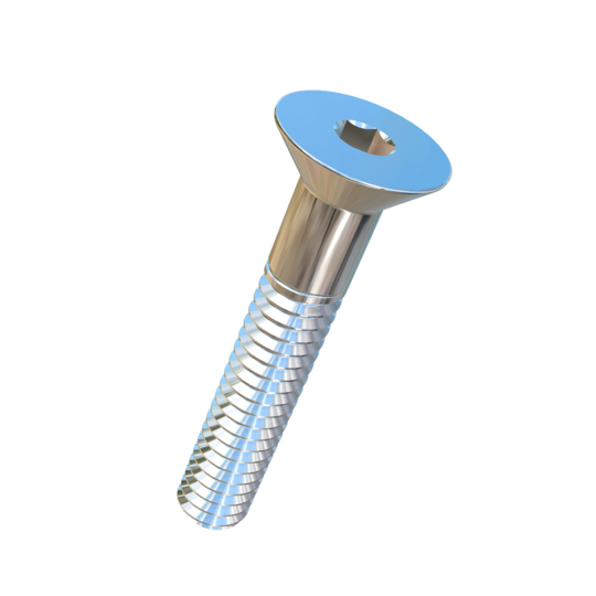 Titanium 1/4-20 X 1-1/2 UNC Flat Head Socket Drive Allied Titanium Cap Screw