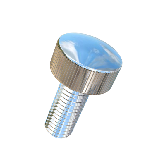 Titanium 1/4-28 X 5/8 UNF Knurled Allied Titanium Thumb Screw