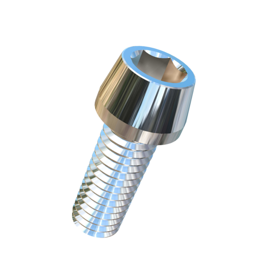 Titanium 3/8-16 X 1 UNC Allied Titanium Taper Head Socket Drive Machine Screw