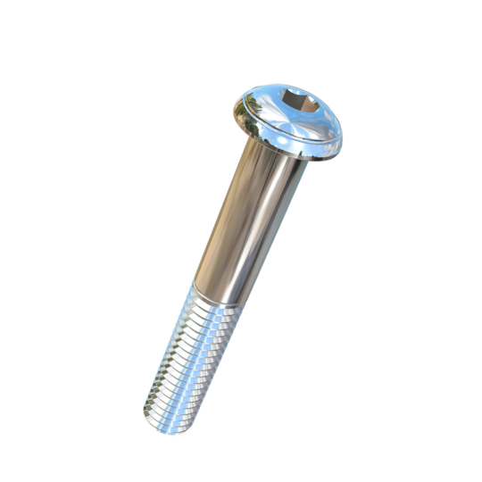 Titanium 3/8-16 X 2-1/2 UNC Button Head Socket Drive Allied Titanium Cap Screw