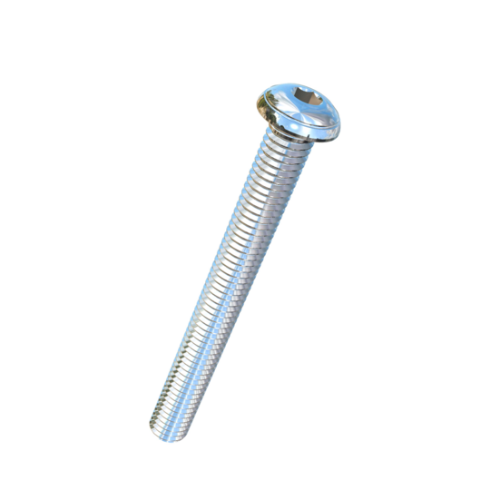 Titanium 3/8-16 X 3-1/2 UNC Button Head Socket Drive  Allied Titanium Machine Screw