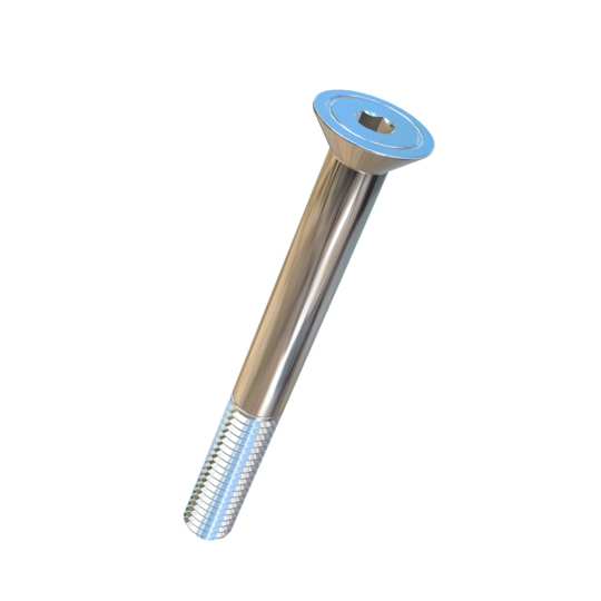 Titanium 3/8-16 X 3-1/2 UNC Flat Head, Socket Drive,  Allied Titanium Cap Screw