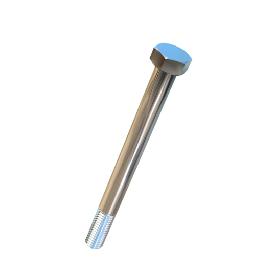 Titanium 3/8-16 X 4-1/4 UNC Allied Titanium Hex Head Bolt (No Dimple)