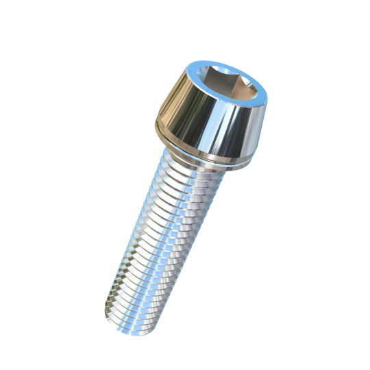 Titanium 5/8-11 X 2-1/2 UNC Allied Titanium Taper Head Socket Drive Machine Screw