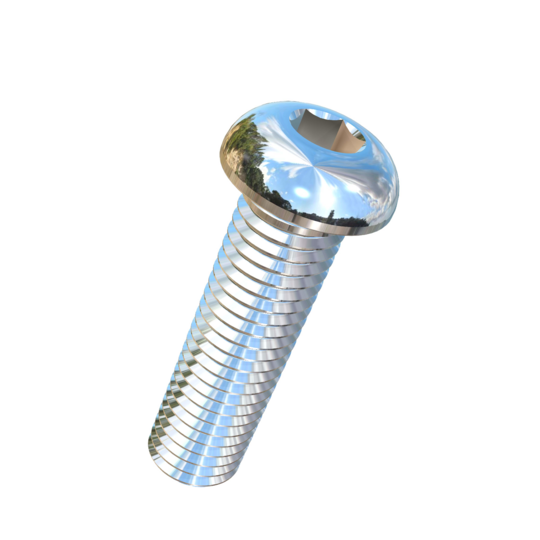 Titanium 5/8-11 X 2-1/4 UNC Button Head Socket Drive Allied Titanium Machine Screw