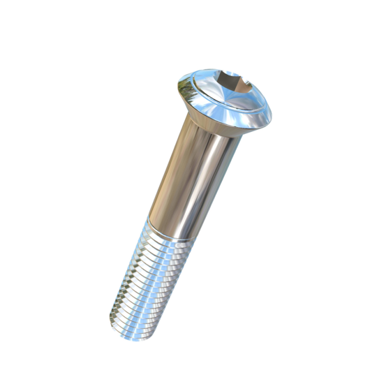 Titanium 5/8-11 X 3-1/2 UNC Oval Head, Socket Drive,  Allied Titanium Cap Screw