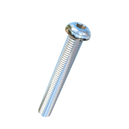 Titanium 5/8-11 X 4-1/2 UNC Button Head Socket Drive Allied Titanium Machine Screw