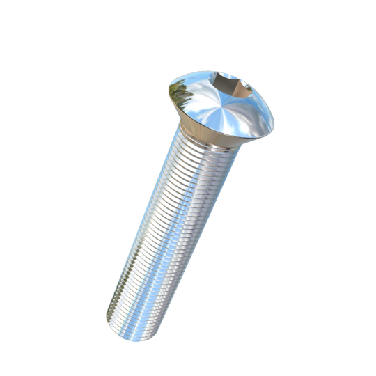 Titanium 5/8-18 X 3 UNF Oval Head, Socket Drive,  Allied Titanium Machine Screw