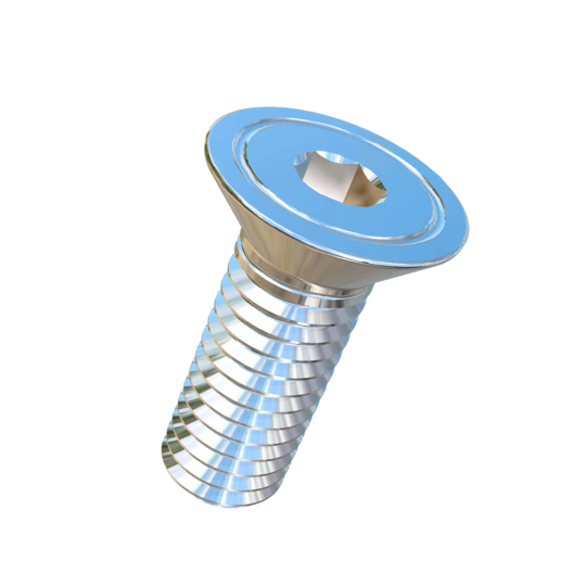 Titanium 7/16-14 X 1-1/4 UNC Flat Head, Socket Drive,  Allied Titanium Machine Screw