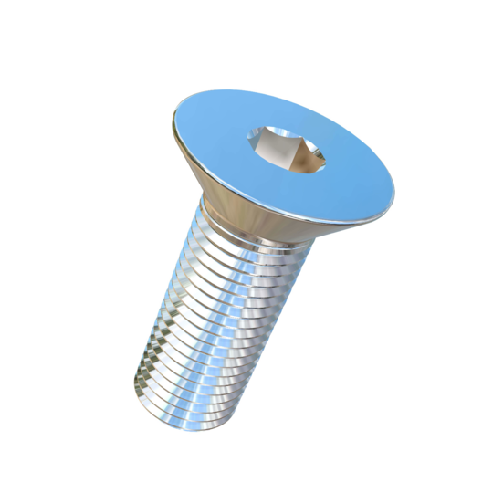 Titanium 7/16-20 X 1-1/4 UNF Flat Head, Socket Drive,  Allied Titanium Machine Screw