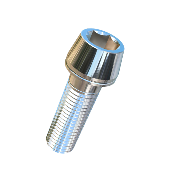 Titanium 7/8-9 X 2-3/4 UNC Allied Titanium Taper Head Socket Drive Cap Screw