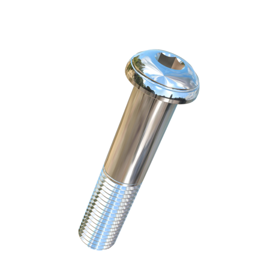 Titanium 7/8-9 X 4-1/4 UNC Button Head Socket Drive Allied Titanium Cap Screw