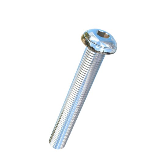 Titanium M10-1.25 Pitch X 70mm Button Head Socket Drive Allied Titanium Machine Screw