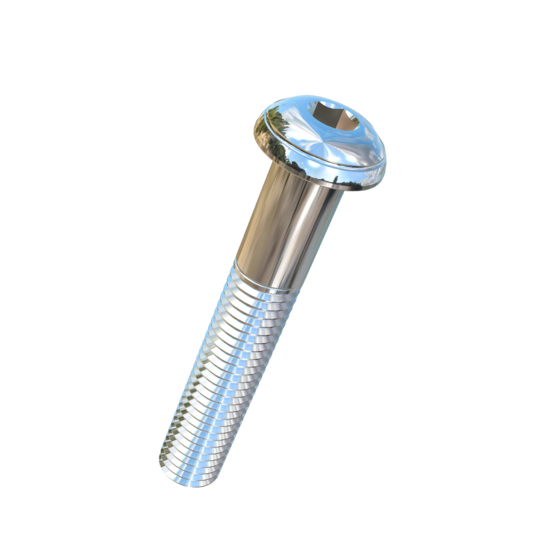 Titanium M10-1.5 Pitch X 60mm Button Head Socket Drive Allied Titanium Cap Screw