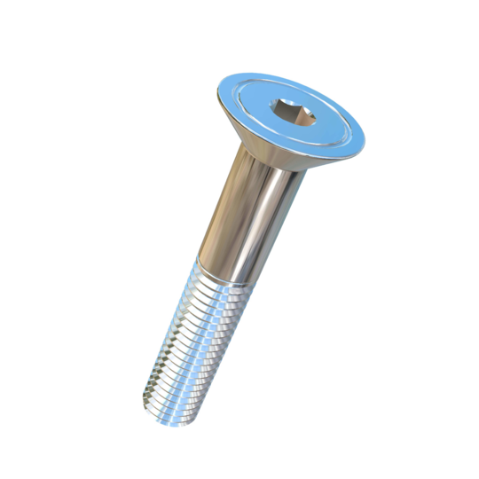 Titanium M10-1.5 Pitch X 60mm Flat Head Socket Drive Allied Titanium Cap Screw