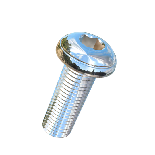 Titanium M12-1.5 Pitch X 35mm Button Head Socket Drive Allied Titanium Machine Screw