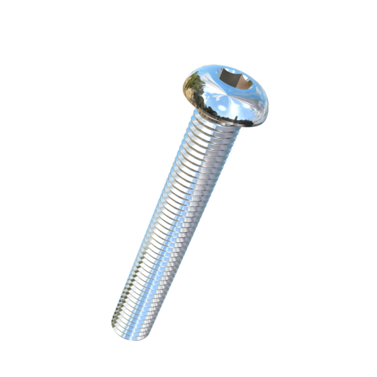 Titanium M12-1.75 Pitch X 80mm Button Head Socket Drive Allied Titanium Machine Screw