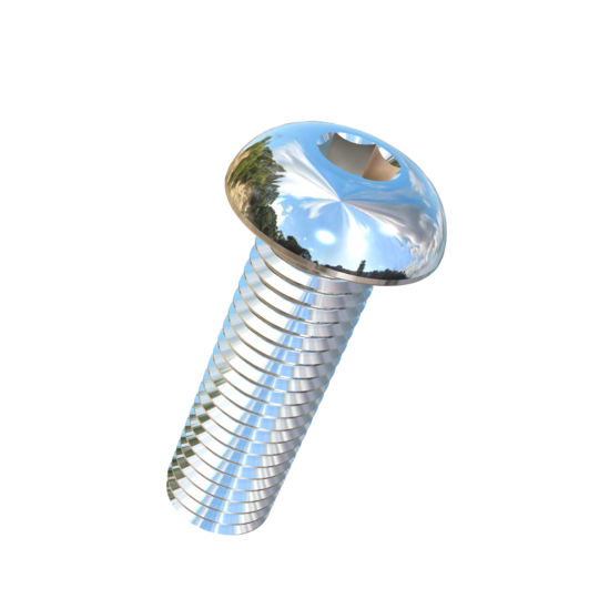 Titanium M14-2 Pitch X 45mm Button Head Socket Drive Allied Titanium Machine Screw