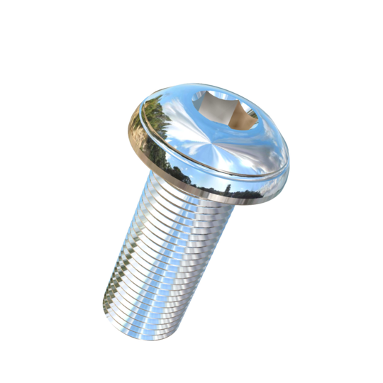 Titanium M16-1.5 Pitch X 40mm Button Head Socket Drive Allied Titanium Machine Screw