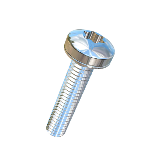 Titanium M2.5-0.45 Pitch X 12mm Pan Head Star Drive Allied Titanium Machine Screw