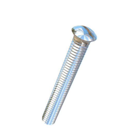 Titanium M4-0.7 Pitch X 30mm Oval Head, Slotted, Allied Titanium Machine Screw