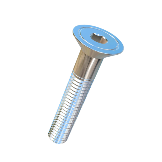 Titanium M6-1 Pitch X 35mm Flat Head Socket Drive Allied Titanium Cap Screw