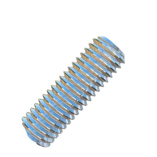 Titanium M8-1.25 Pitch Allied Titanium Threaded Rod, Rolled (Cut to size)